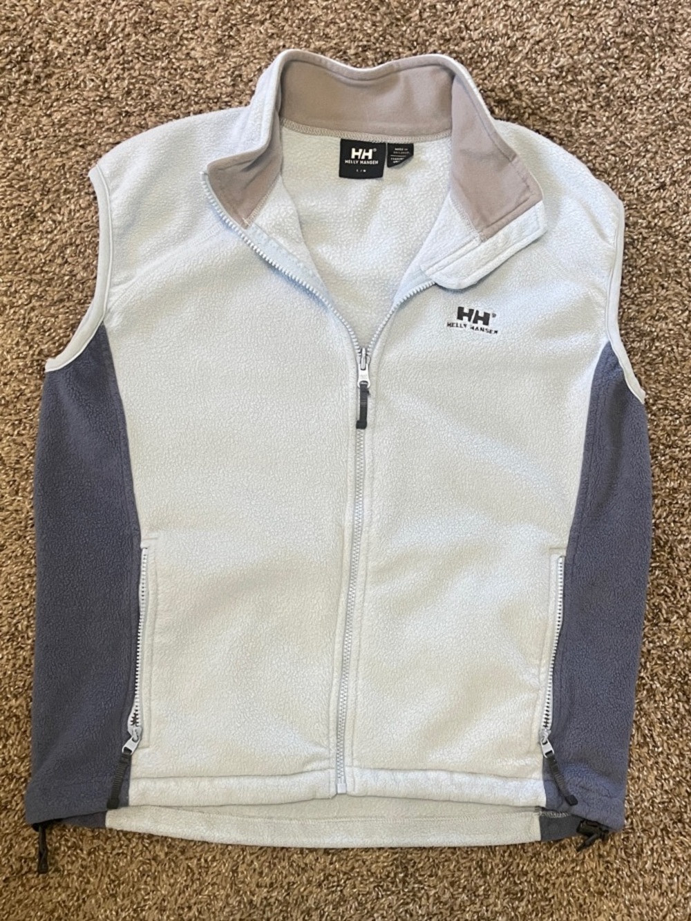 Helly Hansen womens Light blue/dark blue  Fleece Vest